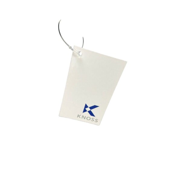 Knoss NWT Women's Shadow Stripe Performance Polo Top Athletic Black M Heritage C - Picture 2 of 4